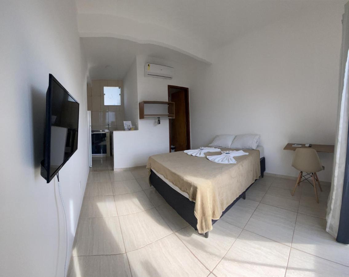 Suites Com Vista Para O Mar No Marinas - Mirante Do Marinas 安格拉杜斯雷斯 外观 照片